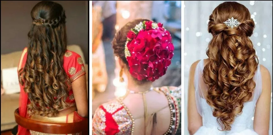 25+ Pre-Wedding Hairstyles for Mehndi Haldi or more functions! | Simple bridal  hairstyle, Hair styles, Bridal hair decorations