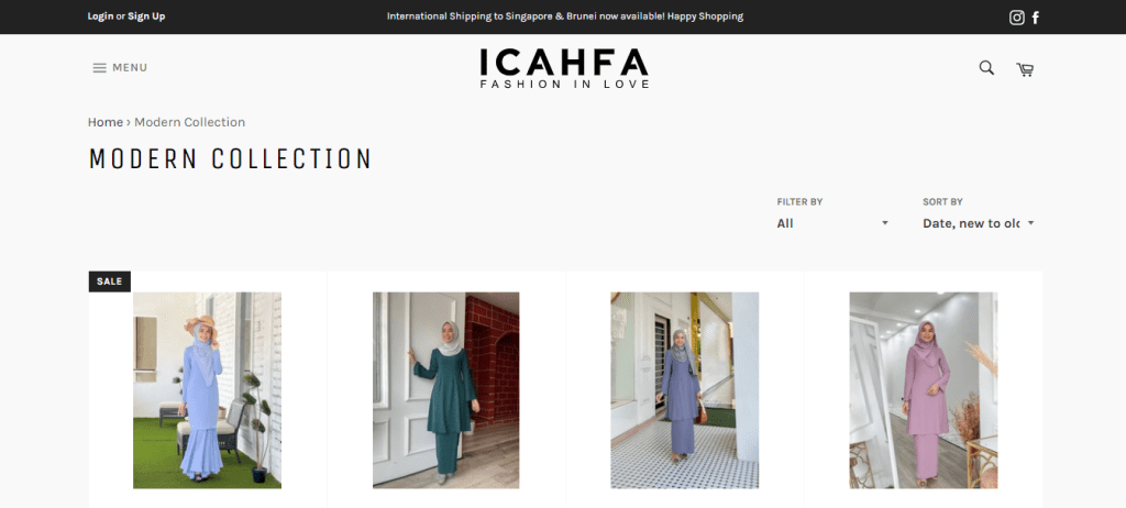 Website Baju Pengantin