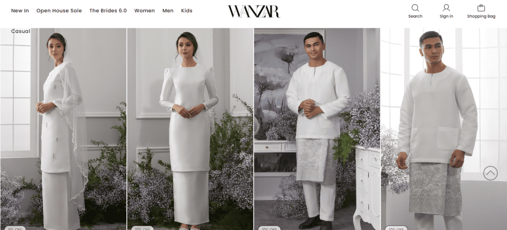 Website Baju Pengantin