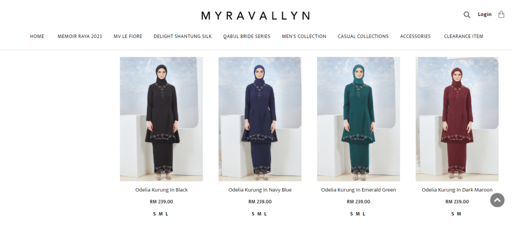 Website Baju Pengantin